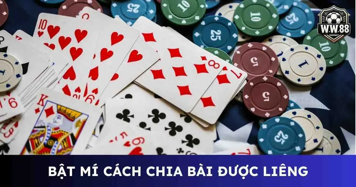 Cách chia bài được liêng