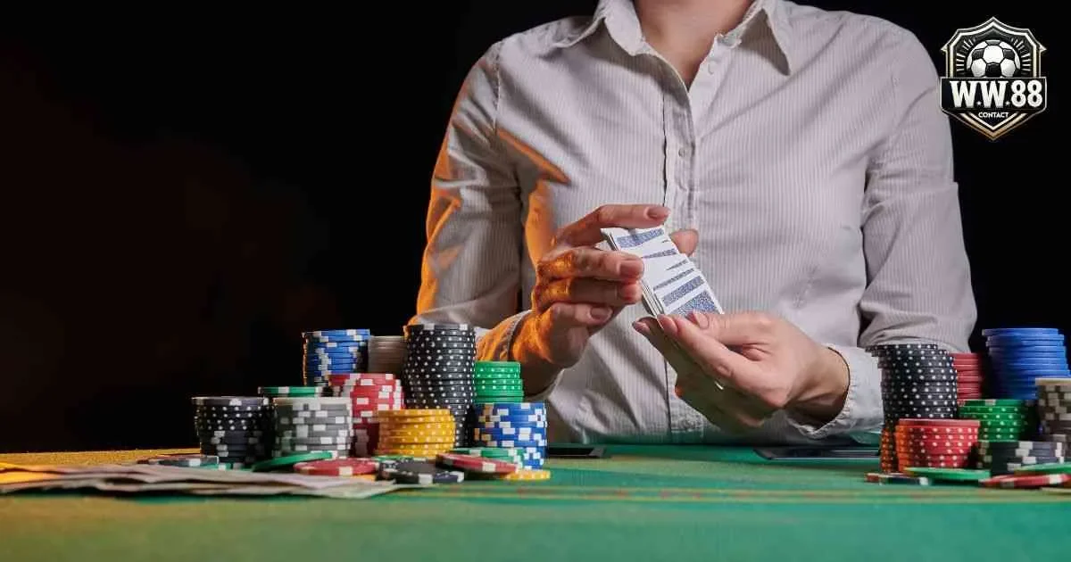 Tìm hiểu cách dealer chia bài poker thuần thục 3 Phân Tích Các Kỹ Thuật Chia Bài Poker Thường Gặp