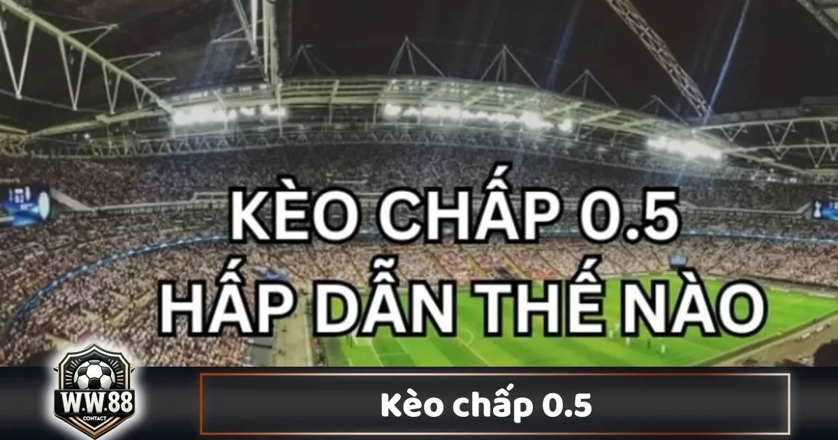 Khi Nào Nhà Cái Đưa Ra Kèo Chấp 0.5?